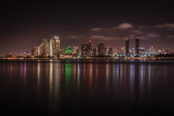 San Diego Skyline from Coronado - 2016