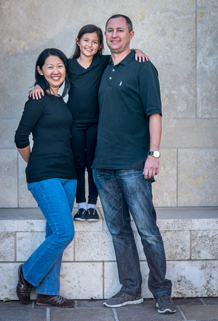 Cochran Family Portrait @ Soka University, Irvine, CA - 2016